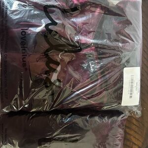 Lulu's Burgundy and Pink Shimmer Dress